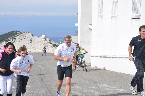 hardlopen in de bergen