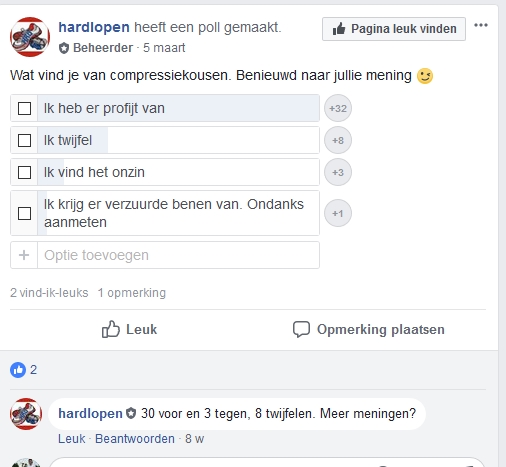 Onze Poll uitslag