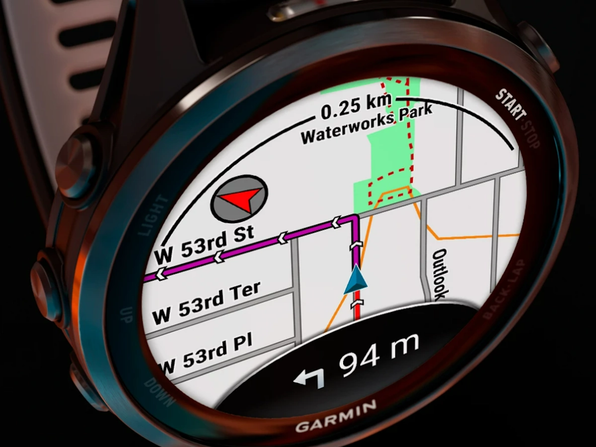 Navigatie op Garmin 970