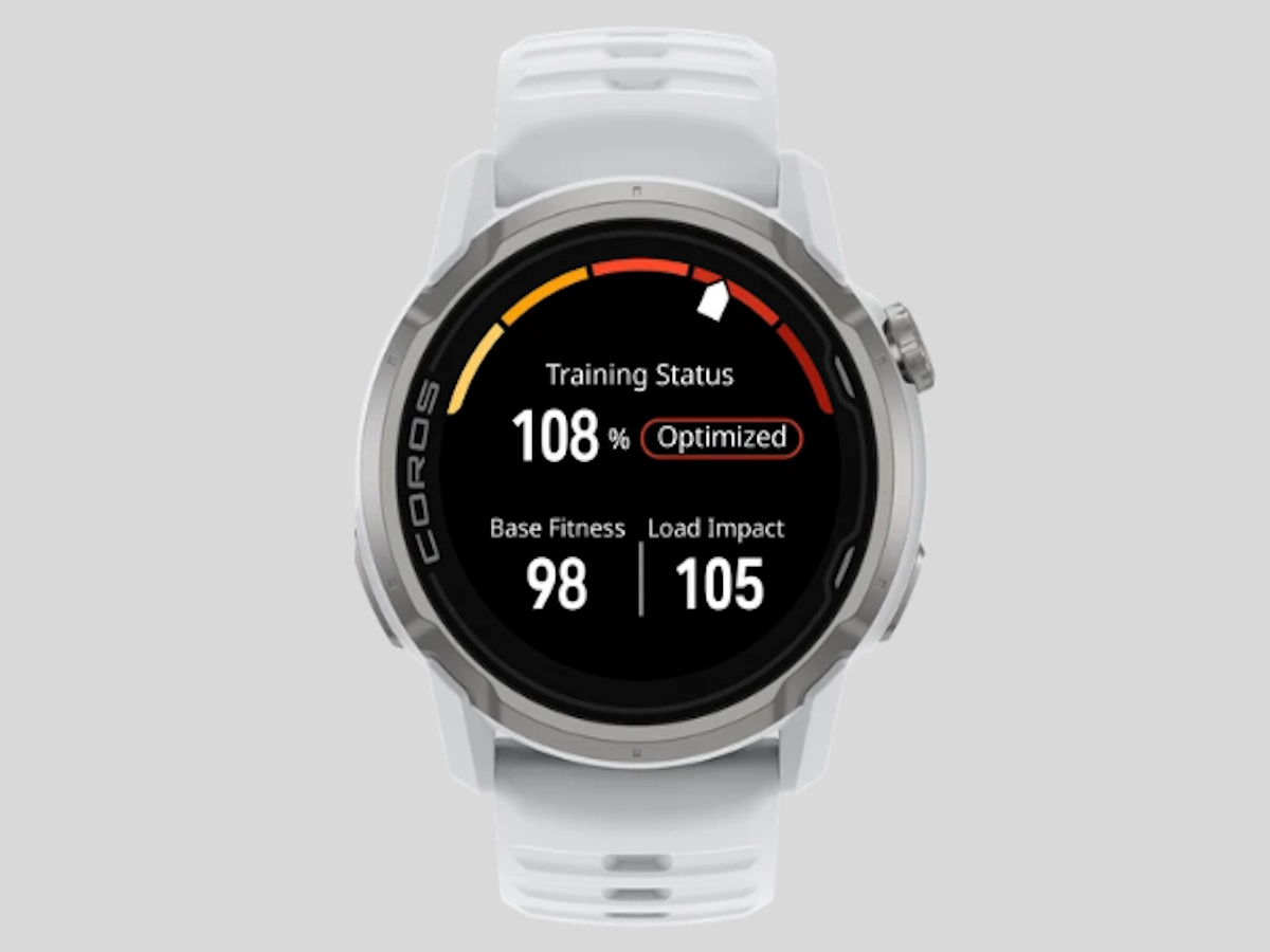 Coros Pace 4 trainingsstatus update in de app