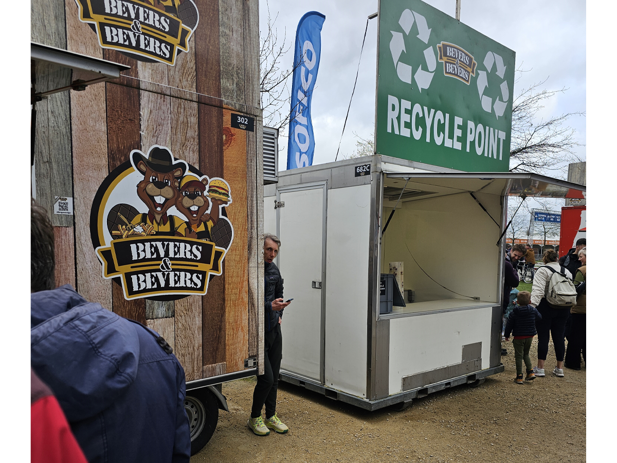 Foodtruck bij Gent marathon