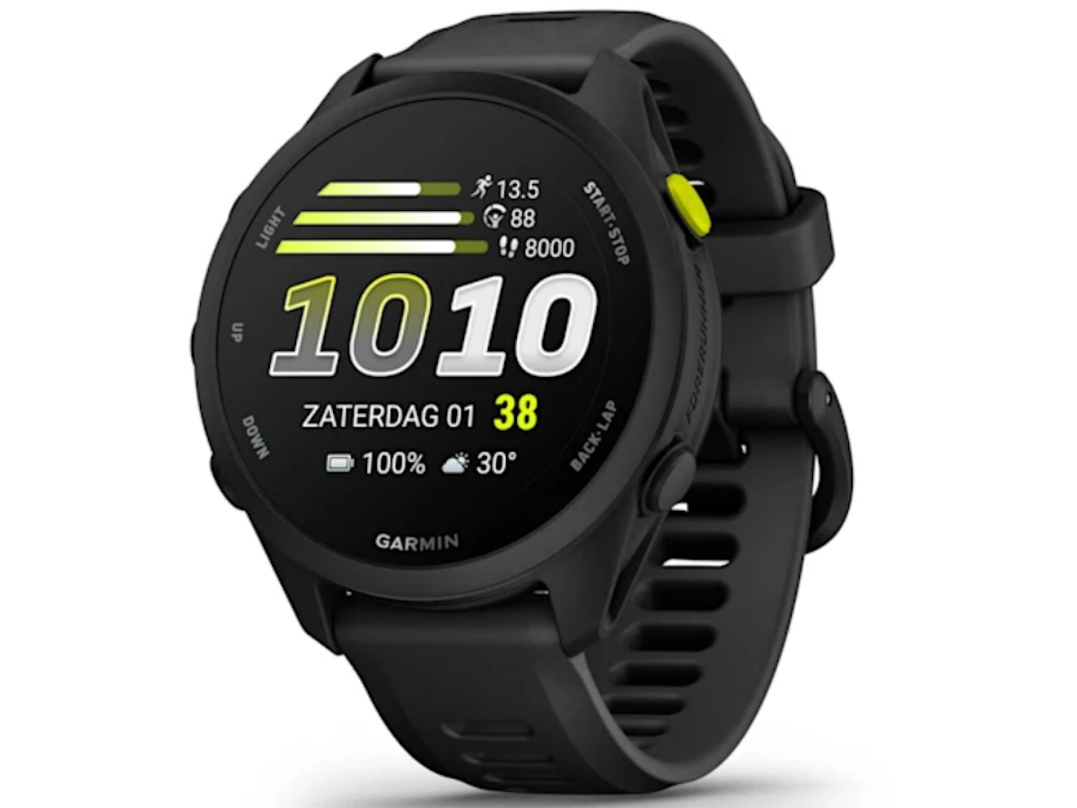 Garmin 70 voorzijde tijdens test