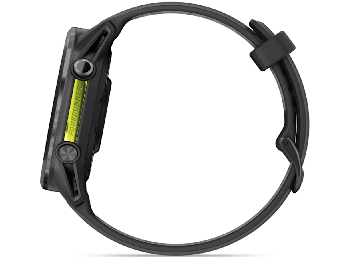 Grote knop Garmin 970 Forerunner groen