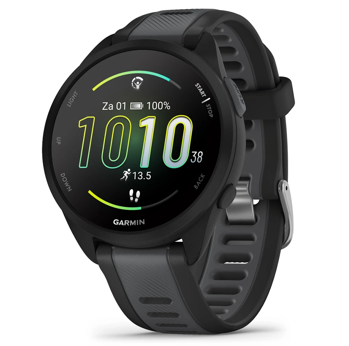 Garmin Forerunner 165 in close up