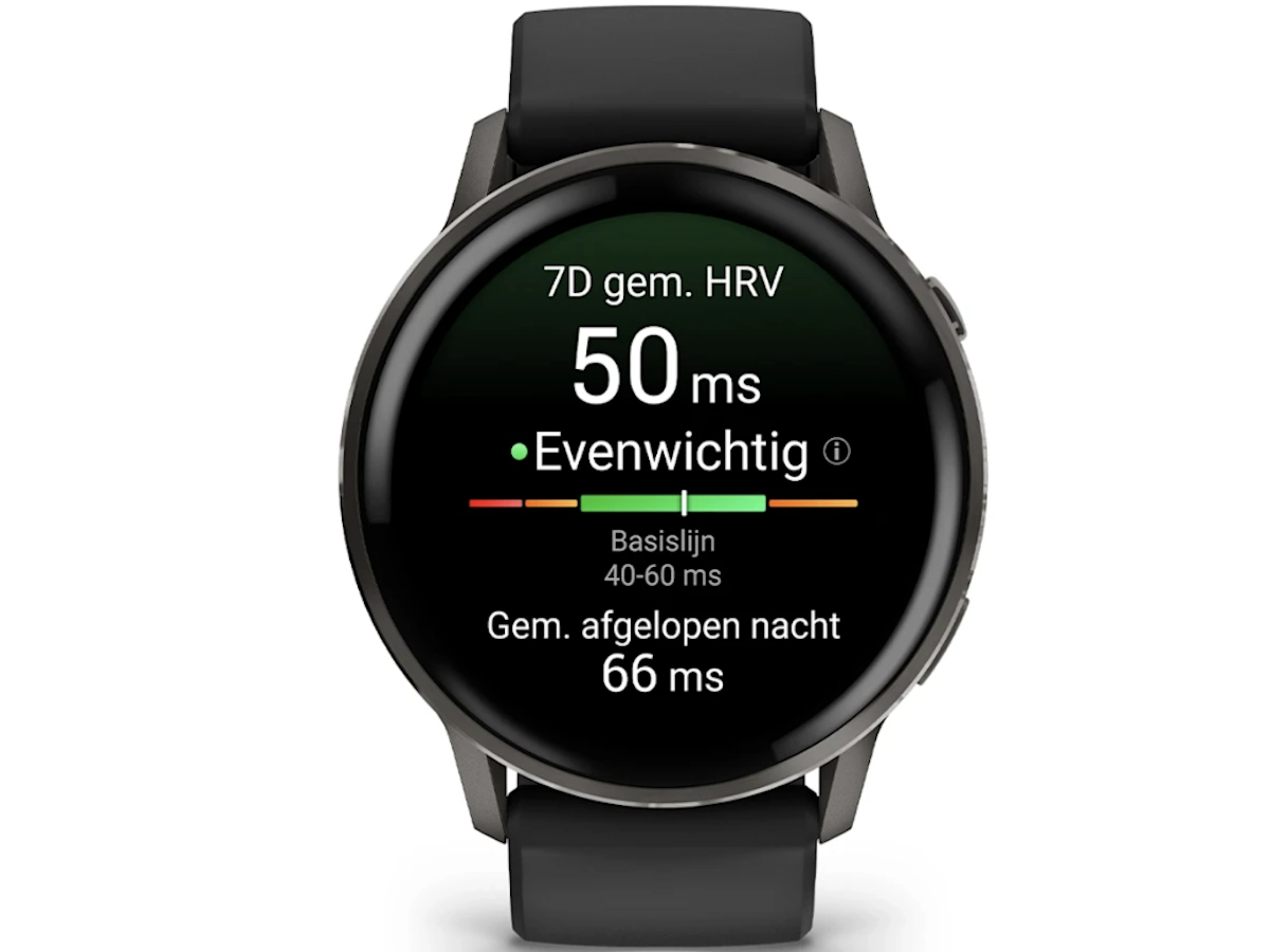 HRV-functie op de Garmin Venu 4 smartwatch