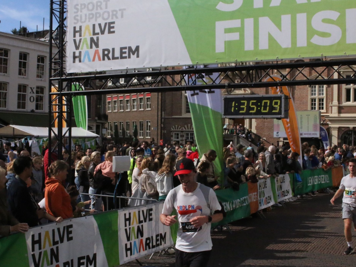 halve marathon haarlem ervaring