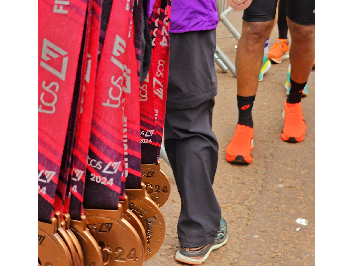 London Marathon medailles