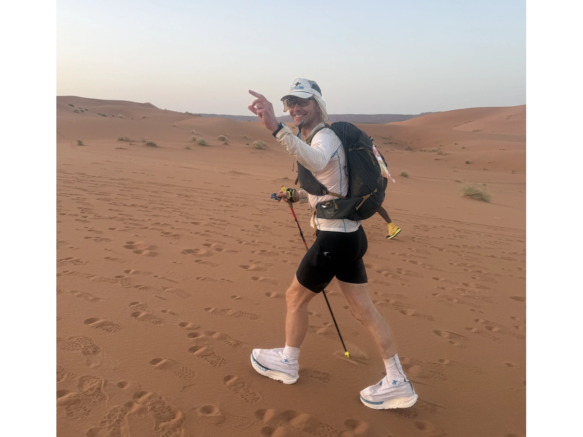 Hardlopen door de Sahara tijdens Marathon des Sables