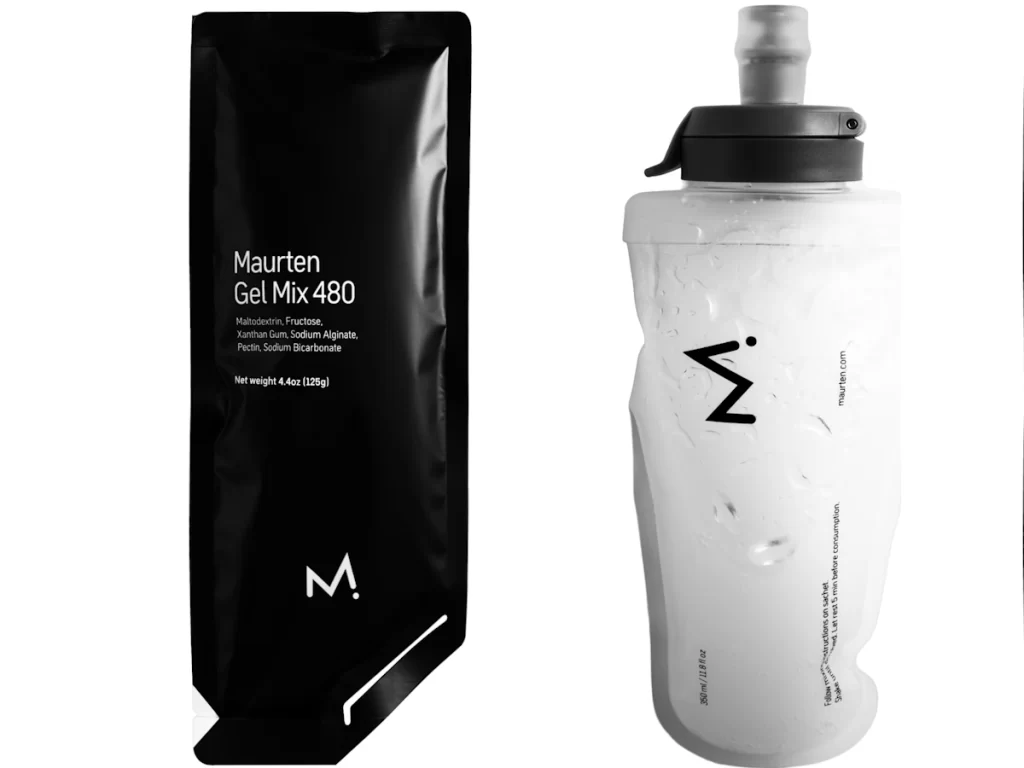maurten gel mix 480 en mix bidonnetje