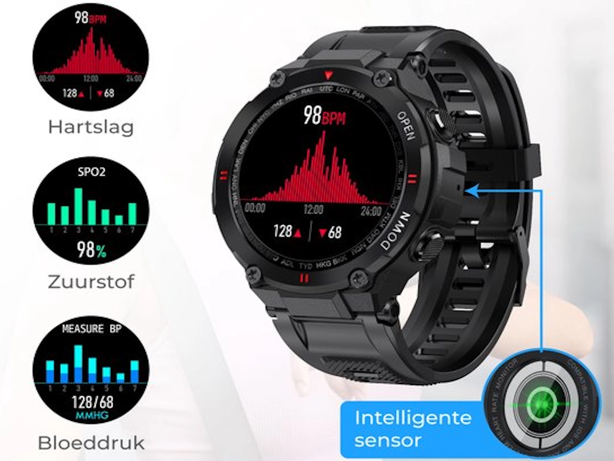 Nuvance smartwatch sport outdoor