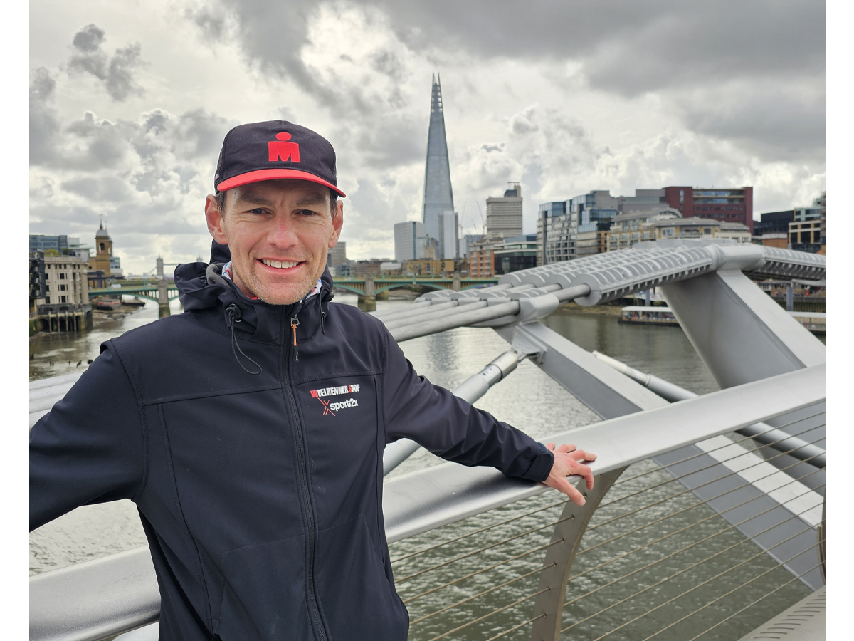 Peter selfie brug Thames