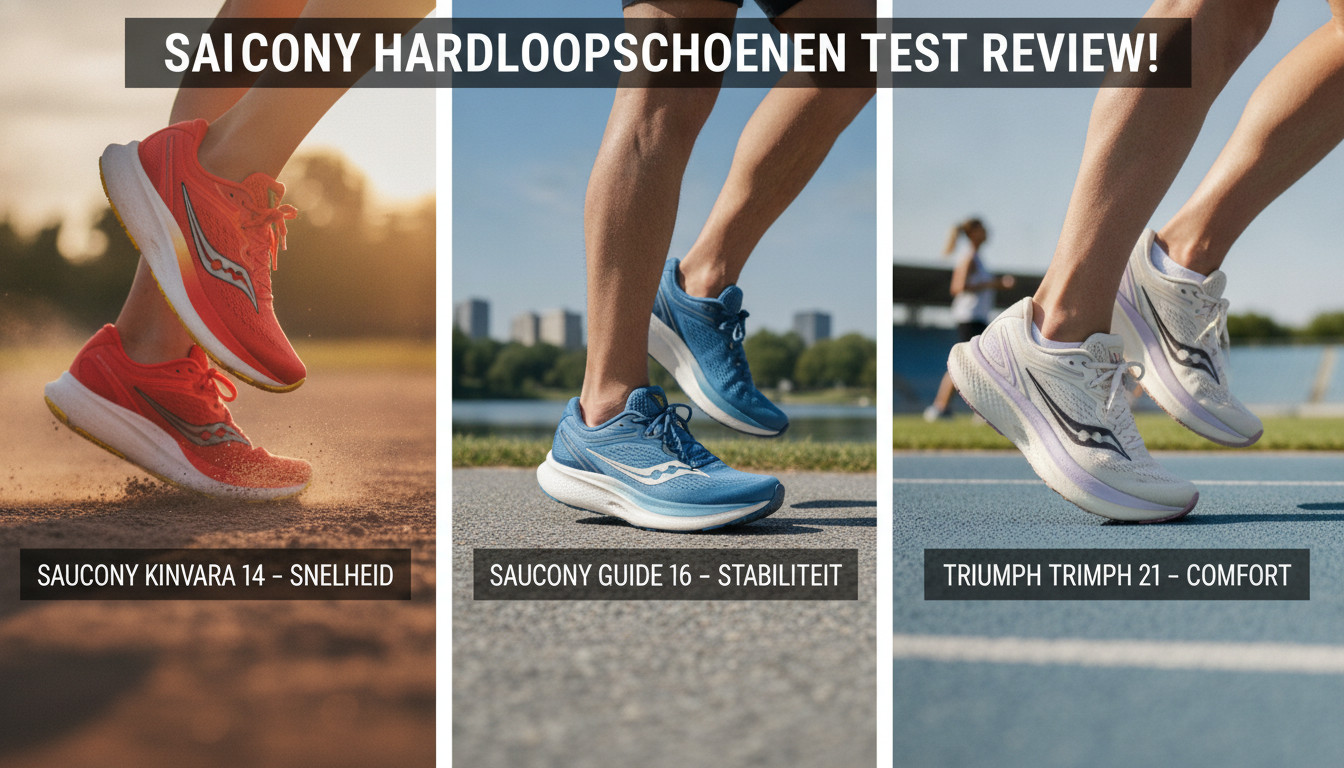 Saucony Hardloopschoenen Test Review!