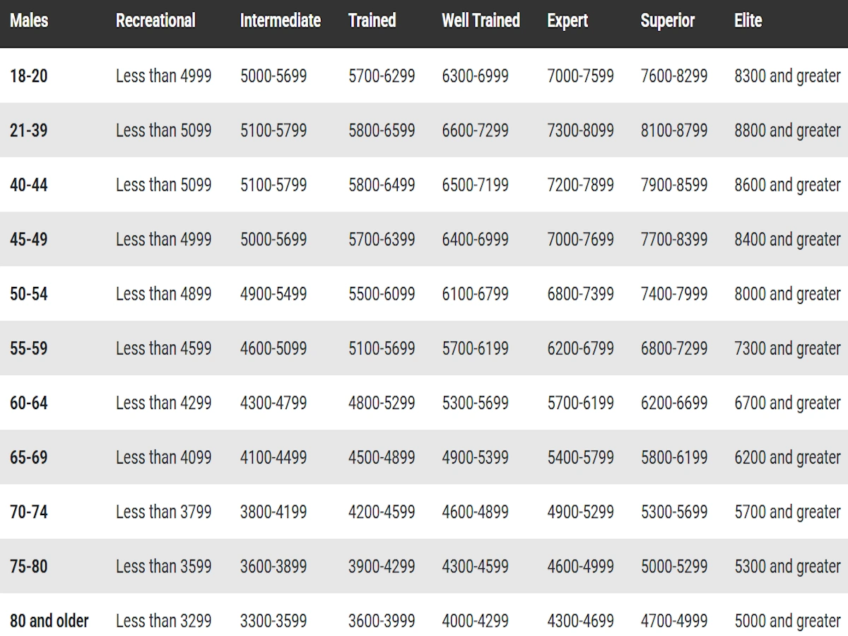 Garmin endurance score