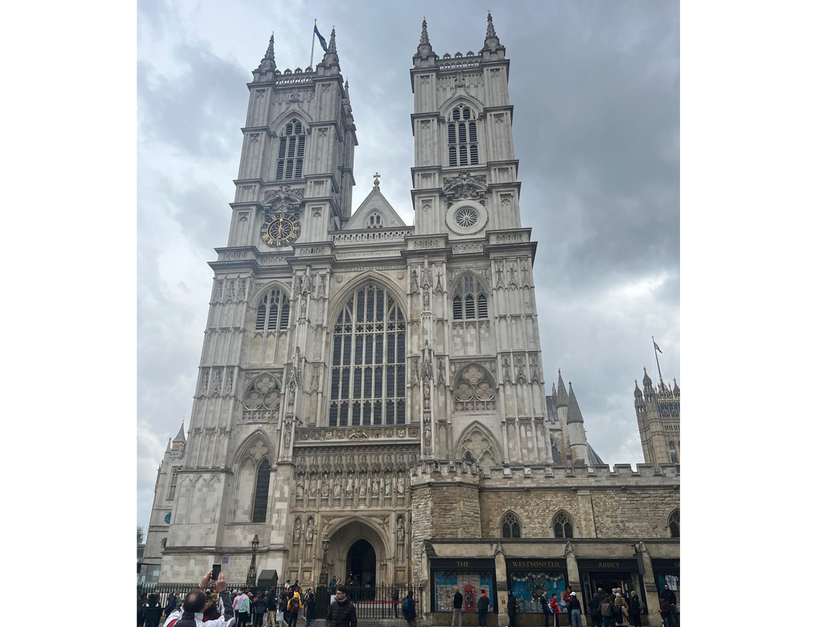 Westminster Abbey van verder af