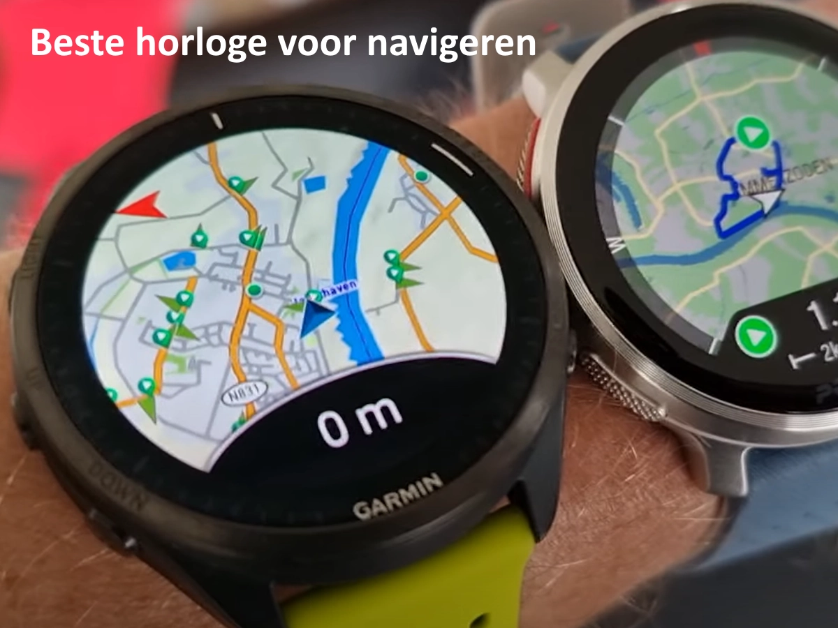 Beste horloge voor navigeren met gps