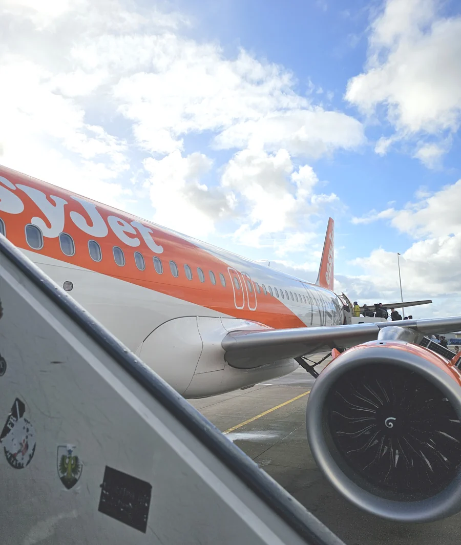 easyjet vliegtuig Londen