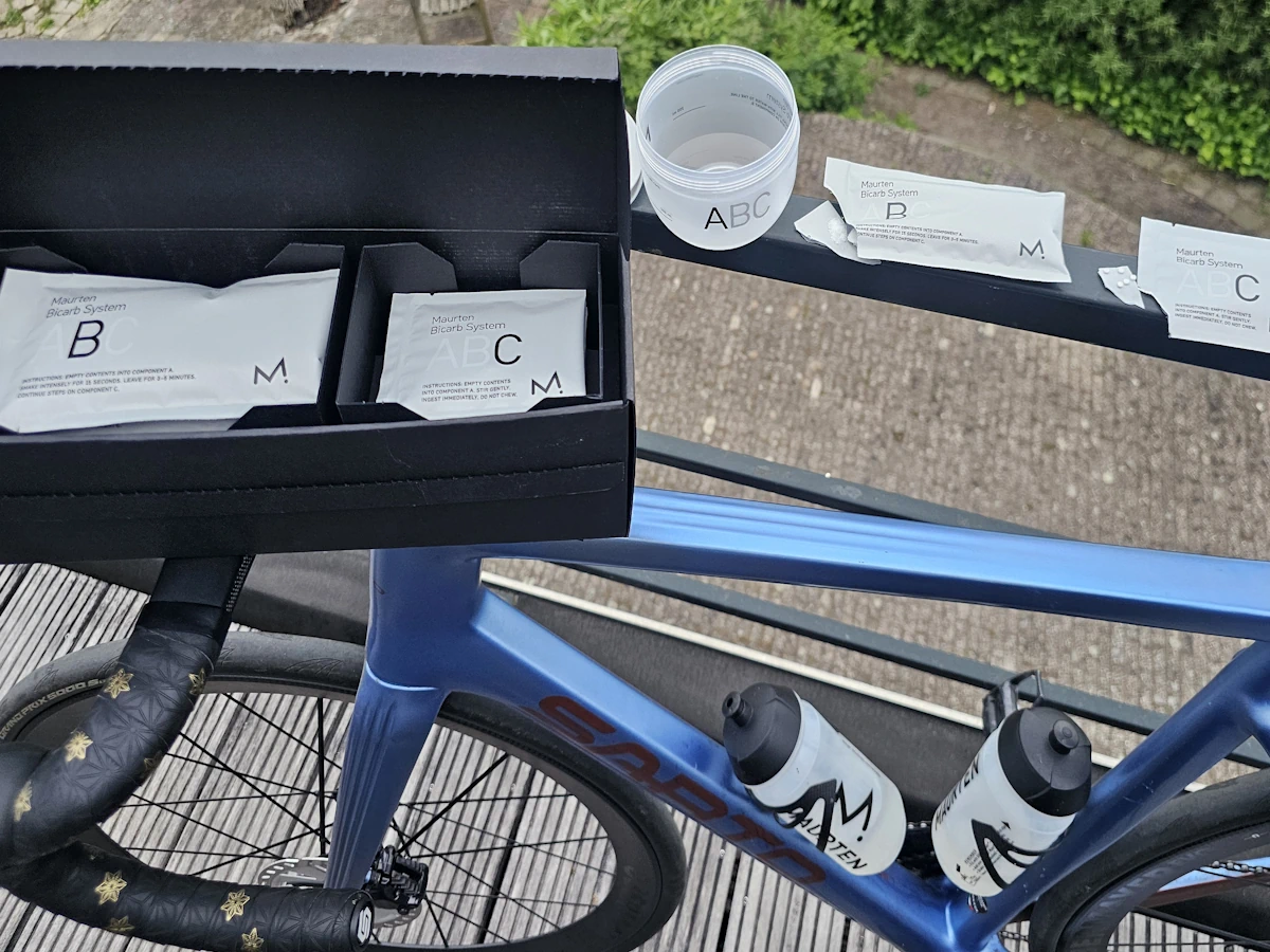 Maurten Bi-Carb fietsen sportvoeding