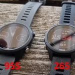 Garmin Forerunner 255 met pols hartslagmeting Test Review garmin-255-vs-955