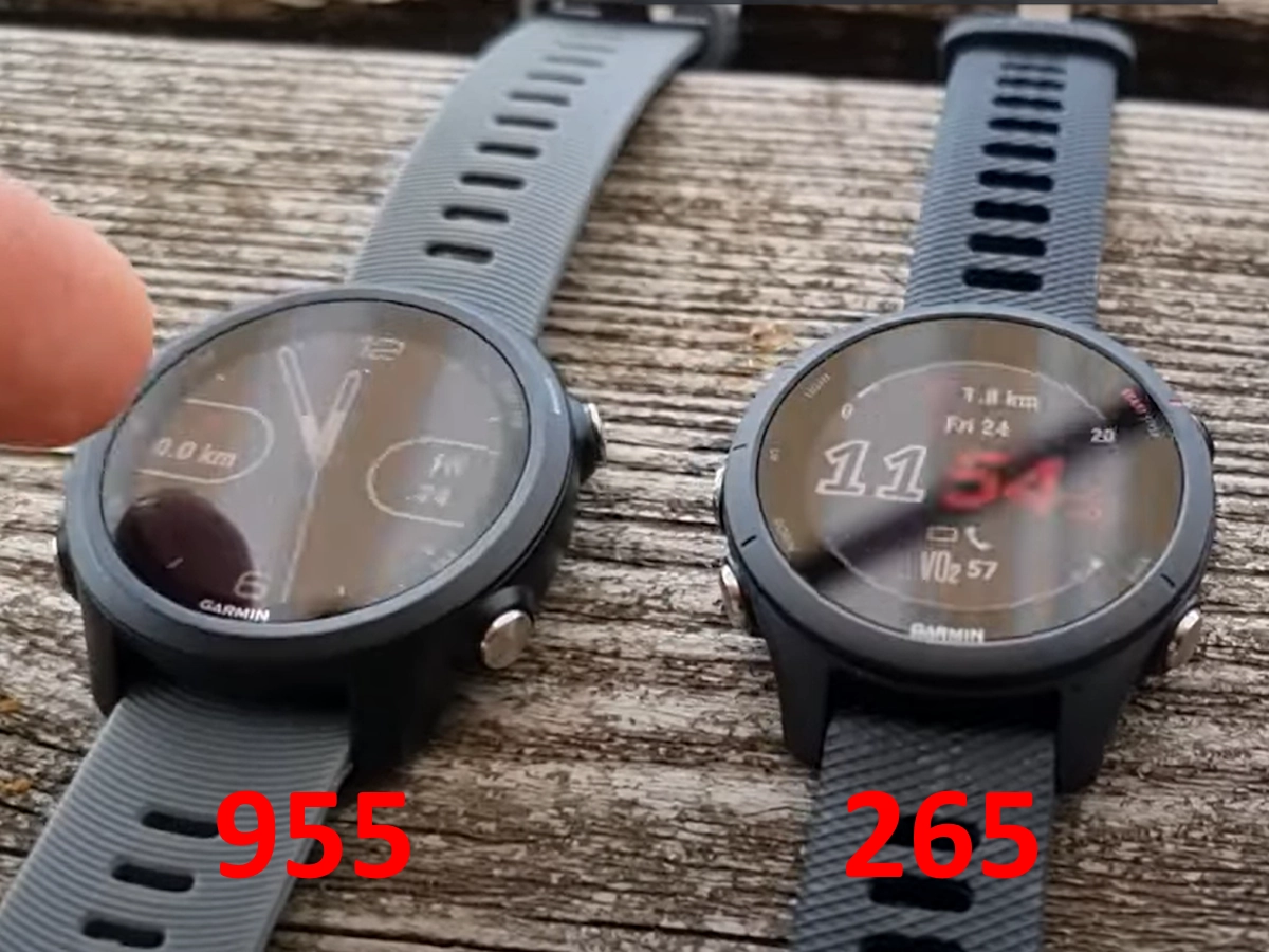 garmin 955 vs 255