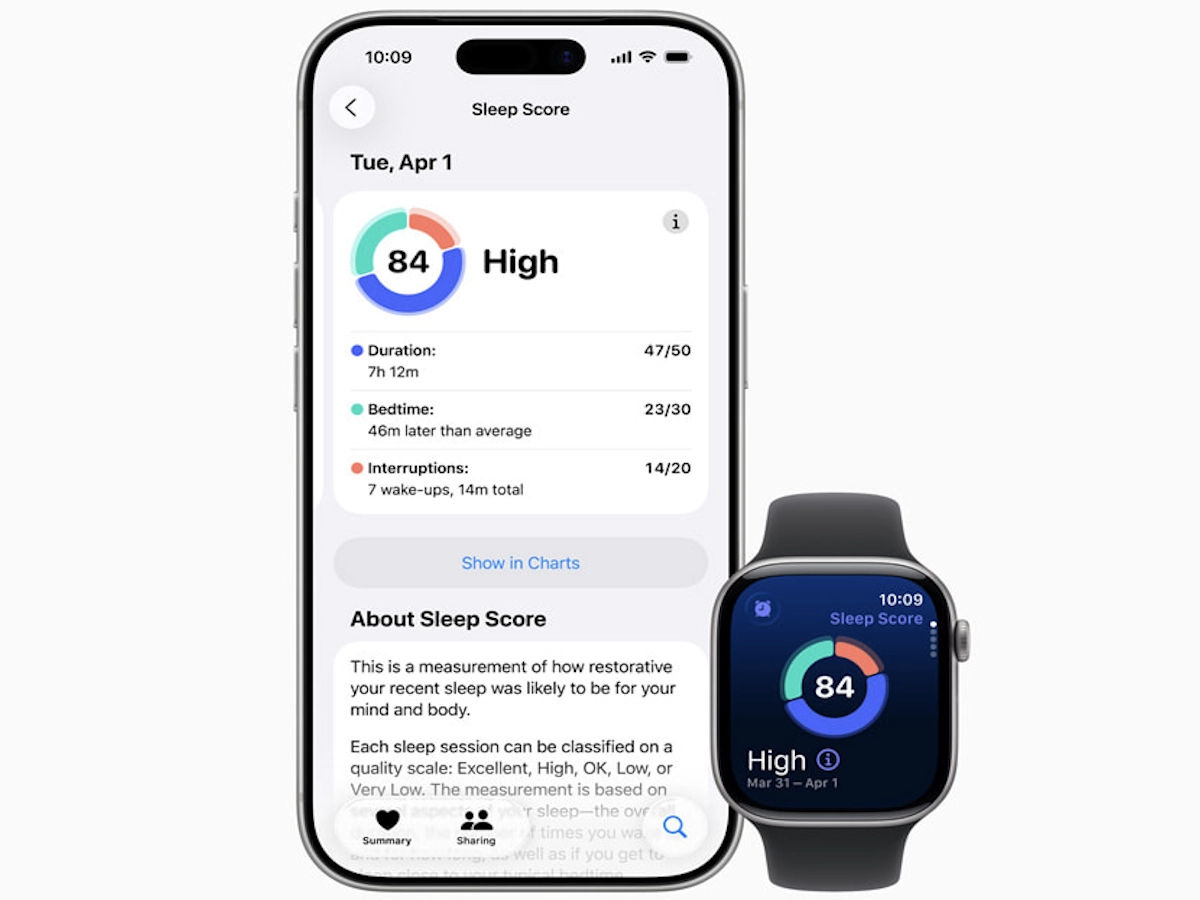 Slaapscore en herstel op Apple Watch Series 11 voor fietsers