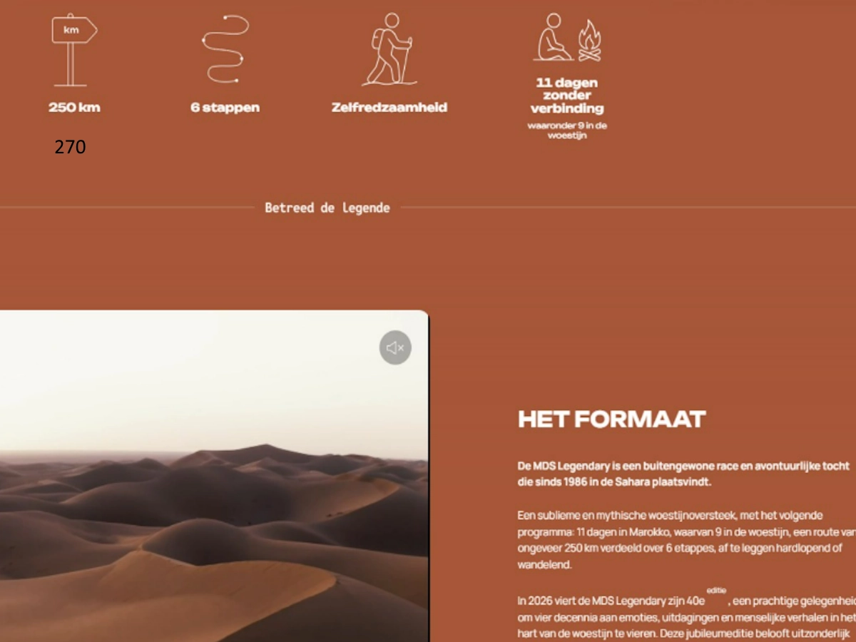 Het eerste idee en de droom om de Marathon des Sables te lopen