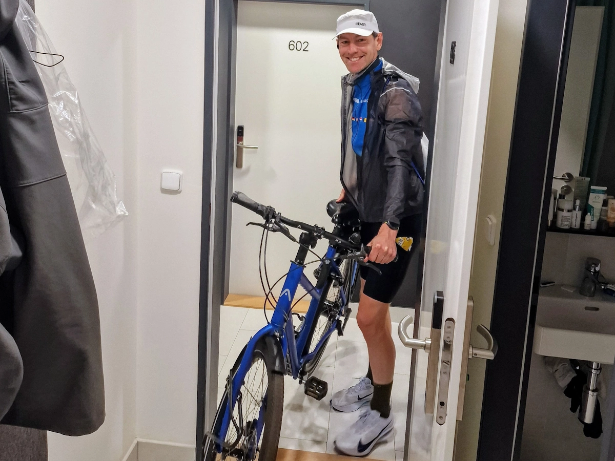 Marathon Praag naar de start