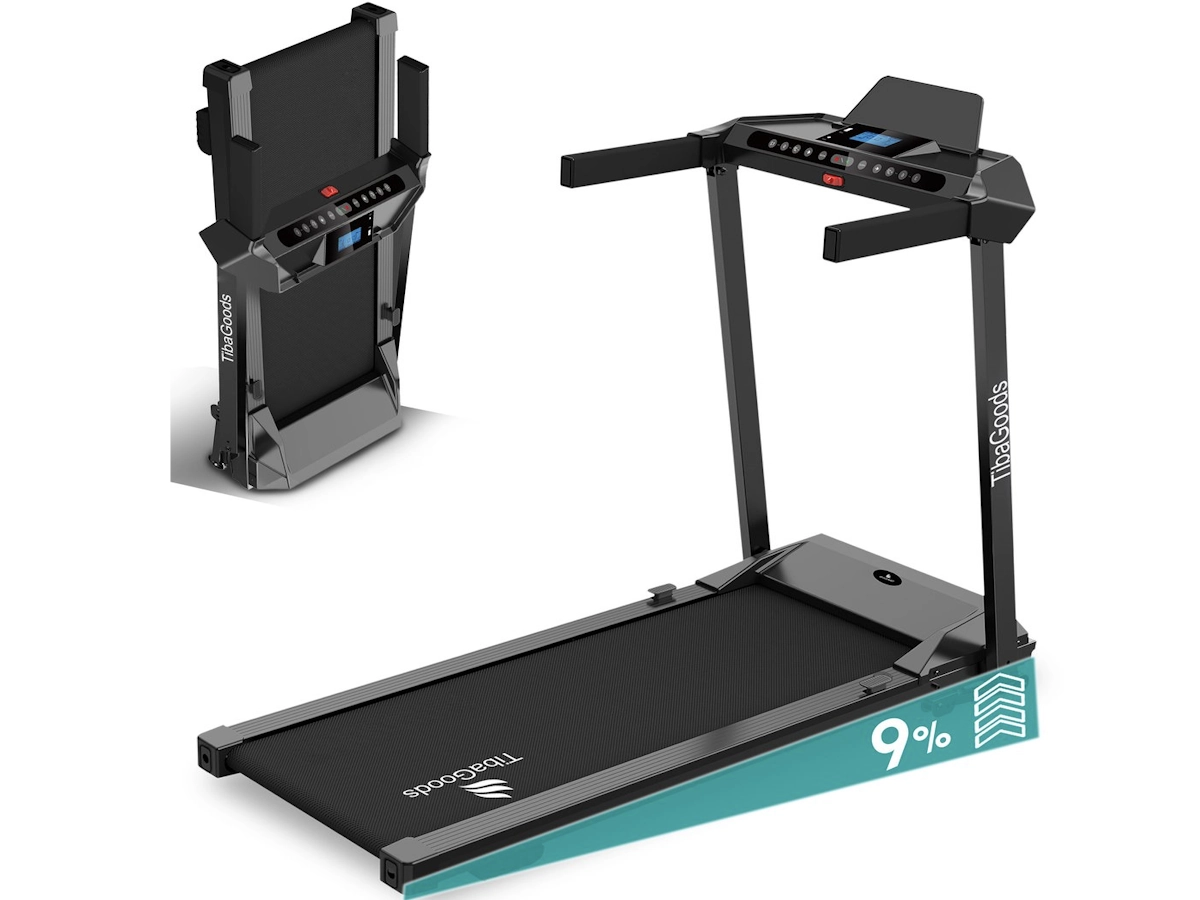 TibaGoods Elektrische Loopband 1 t/m 12 km/h