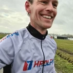 Peter aan het hardlopen