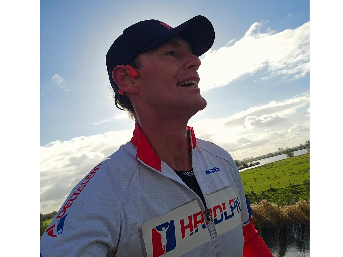 shokz tijdens rennen