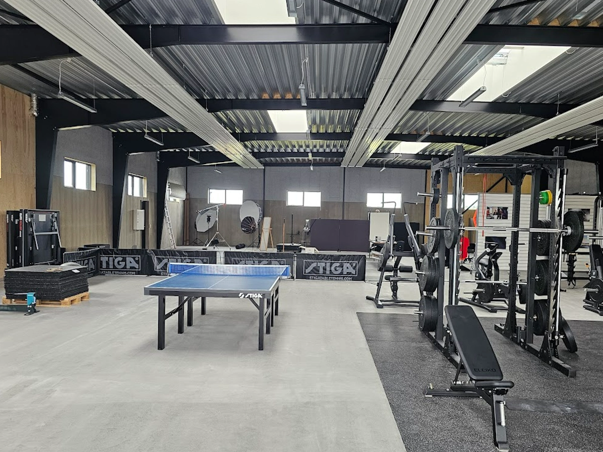 Fusion sportlocatie voor ontwikkeling en testen van kleding