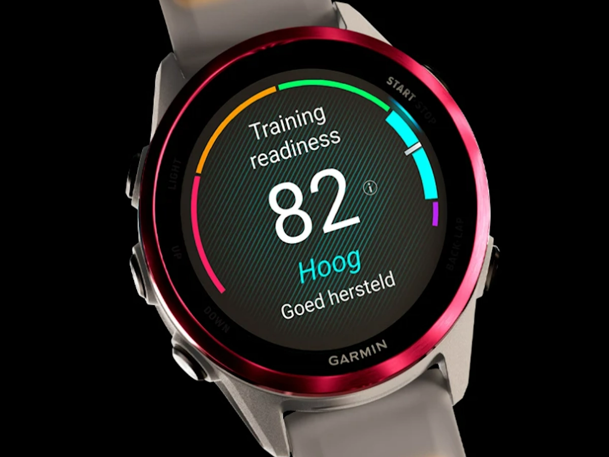 training readyness op Garmin 570